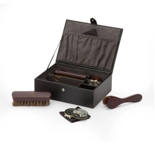 Набор для чистки обуви WOLF Blake 23х16 серый