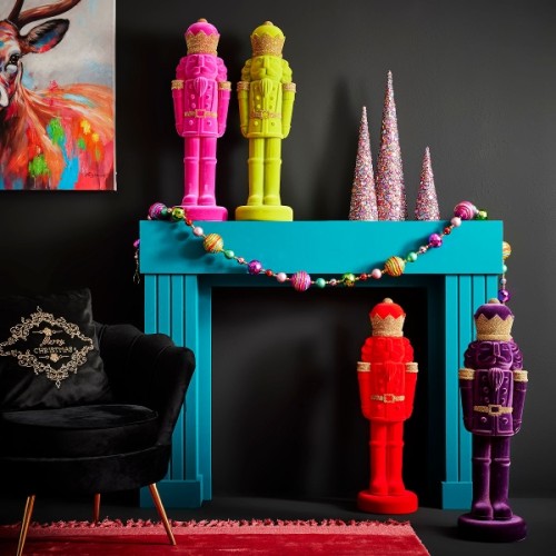 Гірлянда ZELENA з новорічних кульок різнокольорова Д270 91 кулька