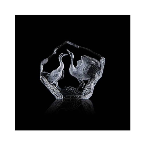 Хрустальная статуэтка Maleras Журавли В14