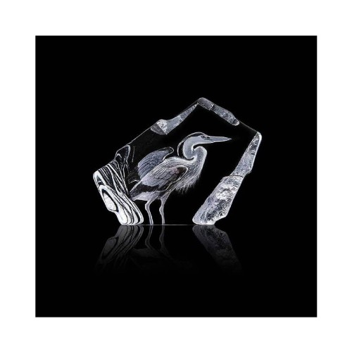 Хрустальная статуэтка Maleras Цапля В14