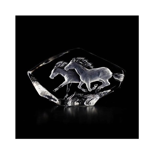 Хрустальная статуэтка Символ года Maleras Лошади В11