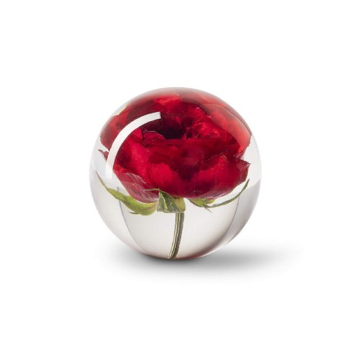 Статуэтка Abhika Роза красная В8