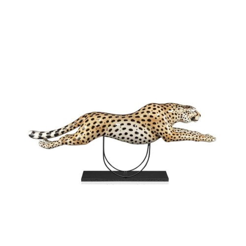 Статуэтка Гепард бегущий Abhika на подставке Д88