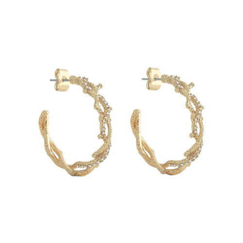 Сережки-кольца Anabel Aram Ocean Кораллы