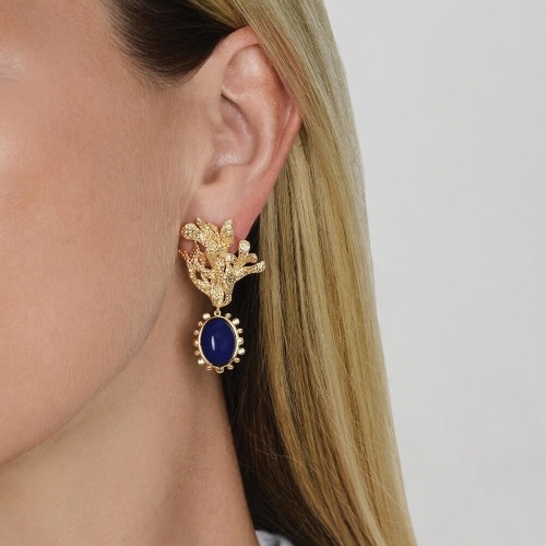 Сережки Anabel Aram Ocean с лазуритом