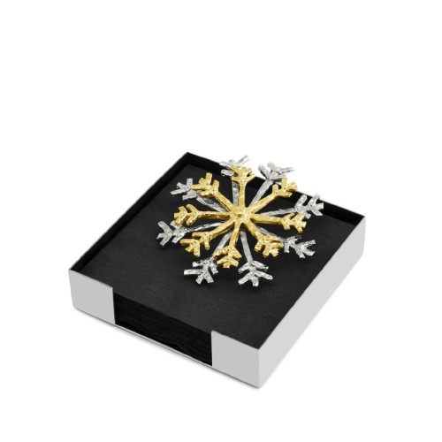 Серветниця Michael Aram Snowflake Cocktail 13х13
