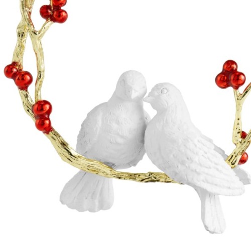 Елочная игрушка Michael Aram Ornaments Голуби мира В15