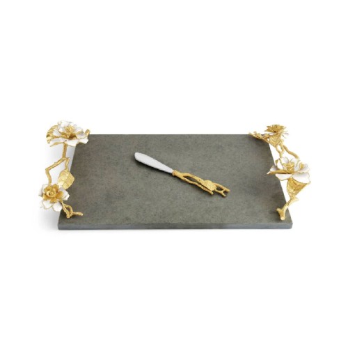 Доска для сыра Michael Aram Gardenia с ножом Д47