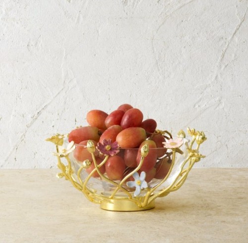 Чаша Michael Aram Wildflowers скляна Д19