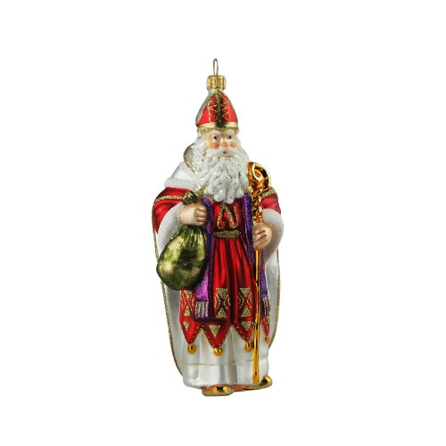 Ялинкова іграшка Komozja Святий Миколай В11