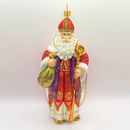 Ялинкова іграшка Komozja Святий Миколай В11