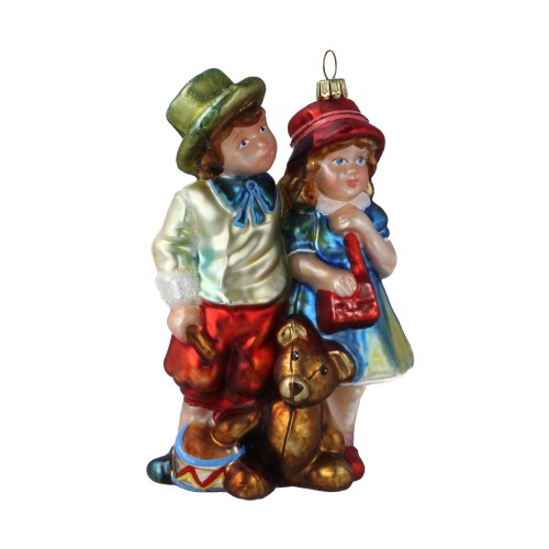 Ялинкова іграшка Komozja Діти з іграшками В13