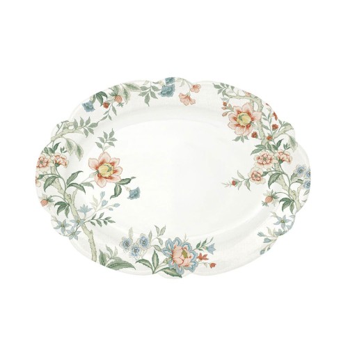 Сервировочное блюдо Easy Life Zen Garden White 35х26