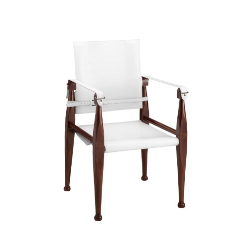 Стул Authentic Models Bridle Campaign белый В89