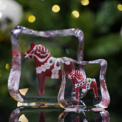 Хрустальная статуэтка Символ года Maleras Лошадка Этно В5