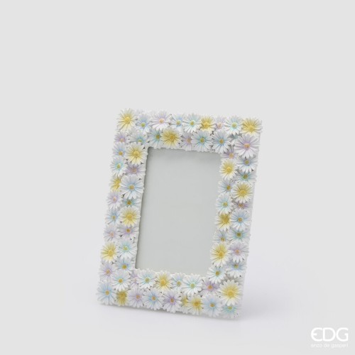 Фоторамка EDG Маргаритки белая 23х17