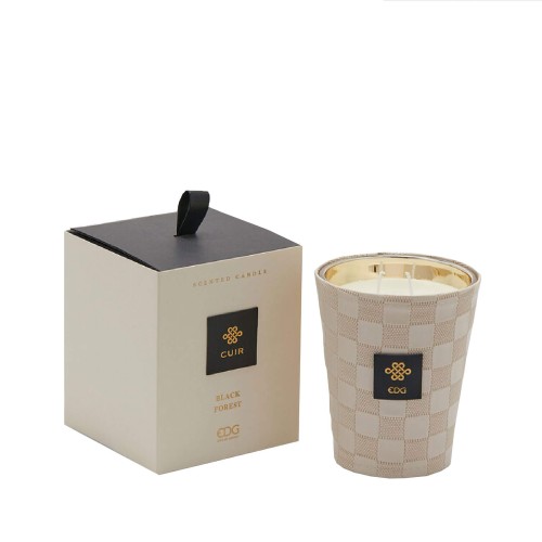 Аромасвеча EDG Cuir Black forest 360г