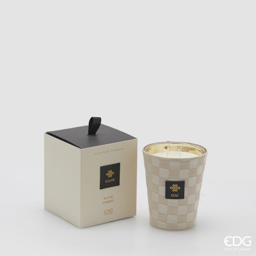 Аромасвеча EDG Cuir Black forest 360г