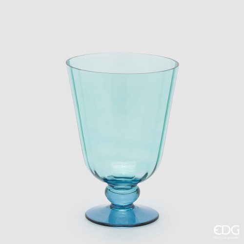 Ваза-бокал EDG лазурная В21
