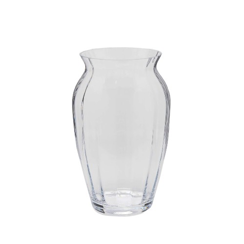 Ваза стеклянная ZELENA Nida Optic прозрачная В35