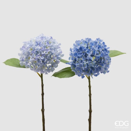 Искусственные цветы EDG Гортензия светло-голубая В48