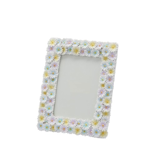 Фоторамка EDG Маргаритки белая 25х20