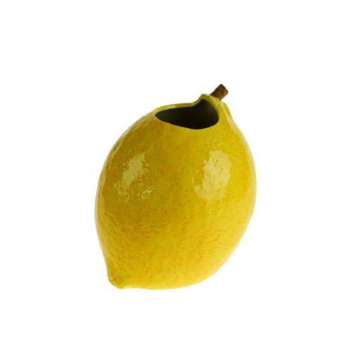 Ваза керамічна ZELENA Лимон жовта В24