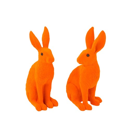 Статуэтка ZELENA Кролик оранжевый В31 а2