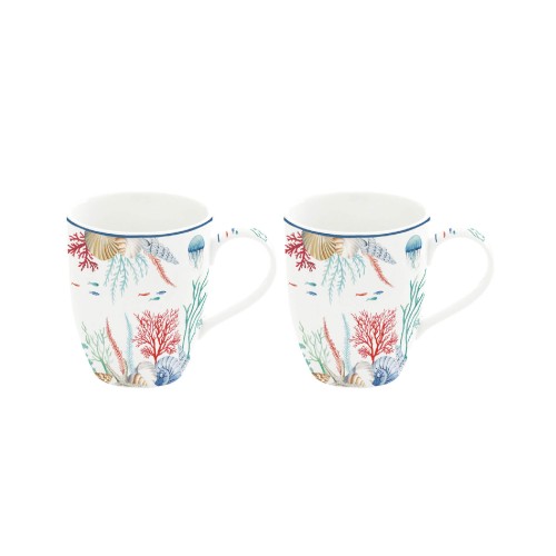 Набор кружек Easy Life Sea Breeze 350мл х2