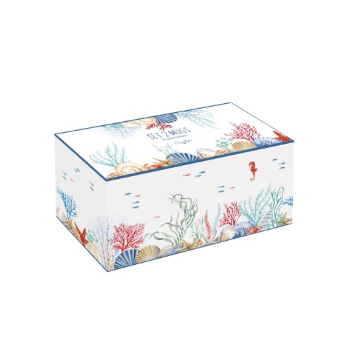 Набор кружек Easy Life Sea Breeze 350мл х2