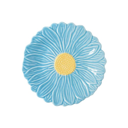 Десертная тарелка Easy Life Daisy голубая Д21