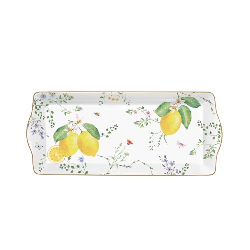 Блюдо сервірувальне Easy Life Fleurs et Citrons 35х15