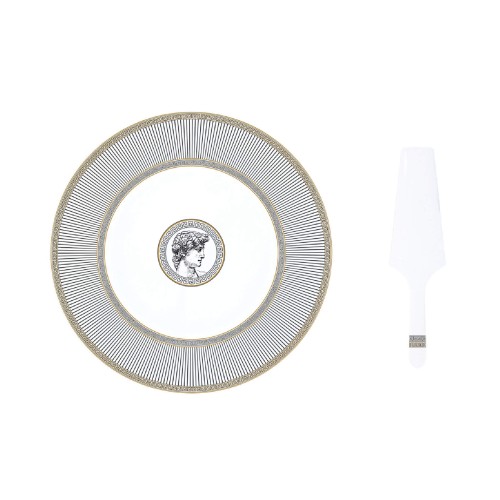 Подставка для торта и лопатка Easy Life Palladium Д32