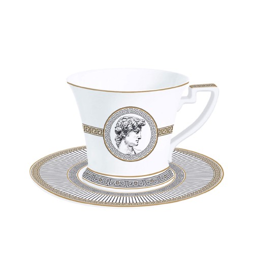 Чашка з блюдцем Easy Life Palladium 350мл