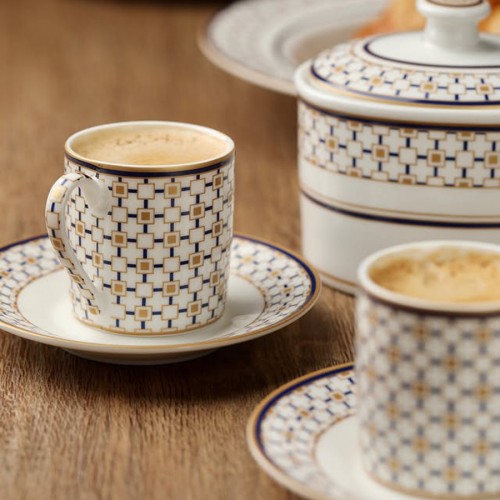 Чашки з блюдцем Pozzi Milano Charles х2 80мл