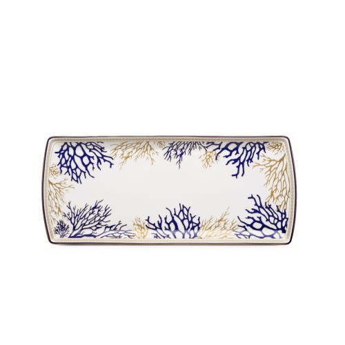 Блюдо сервірувальне Pozzi Milano Corallo 35х15