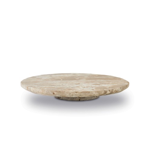Вращающаяся подставка Pozzi Milano Marble Buterscotch Lazy Susan Д35
