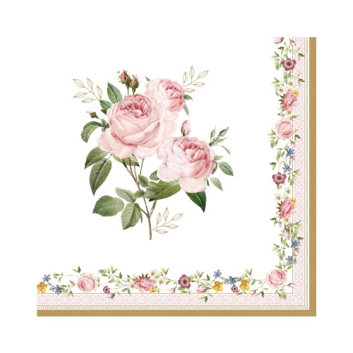 Салфетки Easy Life Chant des Roses 33х33