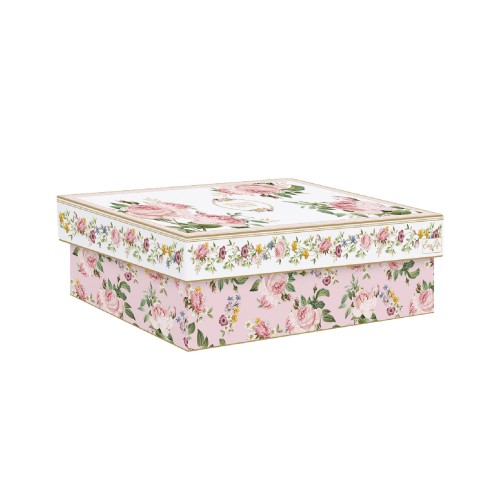 Порцелянові чашки з блюдцем Easy Life Chant des Roses 240мл х2