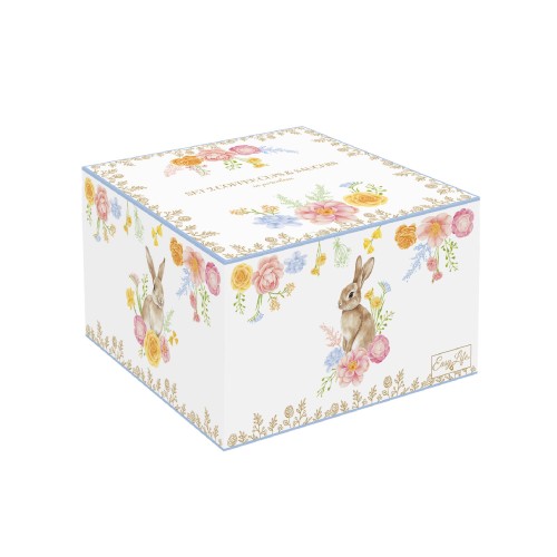 Чашки з блюдцем Easy Life Tres Jolie порцелянові 120мл х2