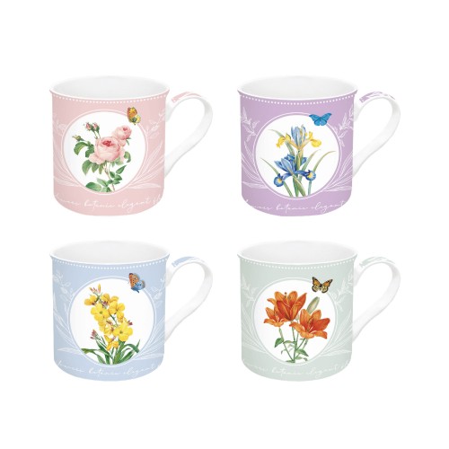 Набір кухлів Easy Life Royal Blossom 300мл х4