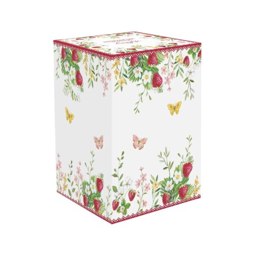 Контейнер фарфоровый Easy Life Jardin des Fraises с крышкой В14
