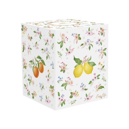 Банка для печенья Easy Life Fancy Fruit фарфоровая