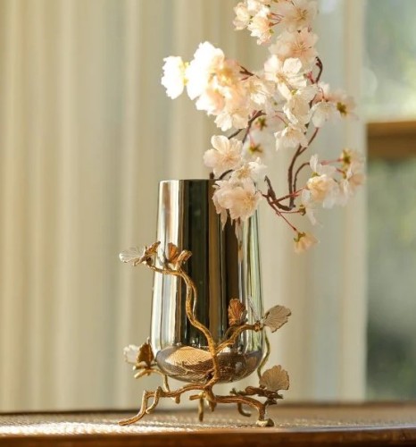 Металлическая ваза Michael Aram Butterfly Ginkgo В25