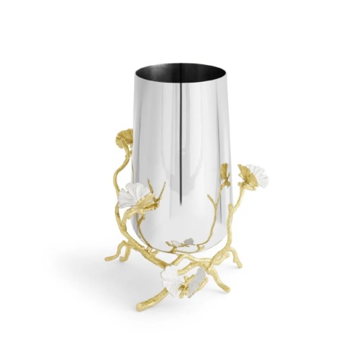 Металлическая ваза Michael Aram Butterfly Ginkgo В25