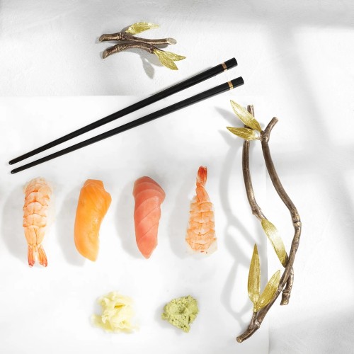 Палочки для суши Michael Aram Zen Garden с подставками х4