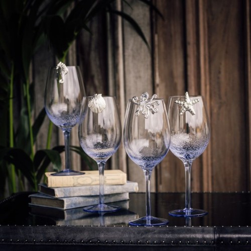 Набір декору для келихів Culinary Concepts Море х4