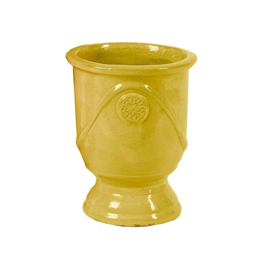 Керамічний горщик EDG Кубок жовтий В58