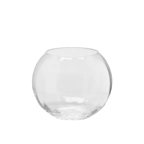 Ваза стеклянная EDG Nida Optic круглая В20