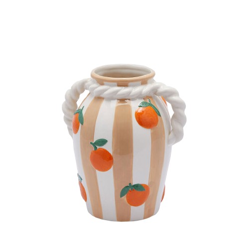 Ваза керамічна EDG Апельсини оранжева В22